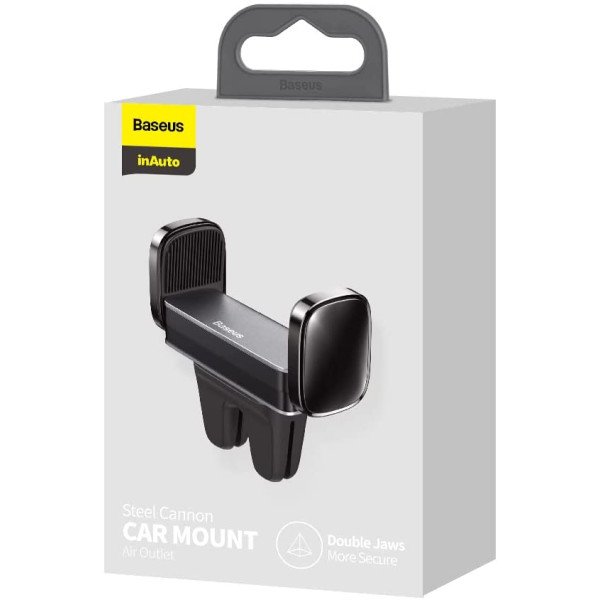 Baseus Steel Cannon Air Outlet Car Mount Black