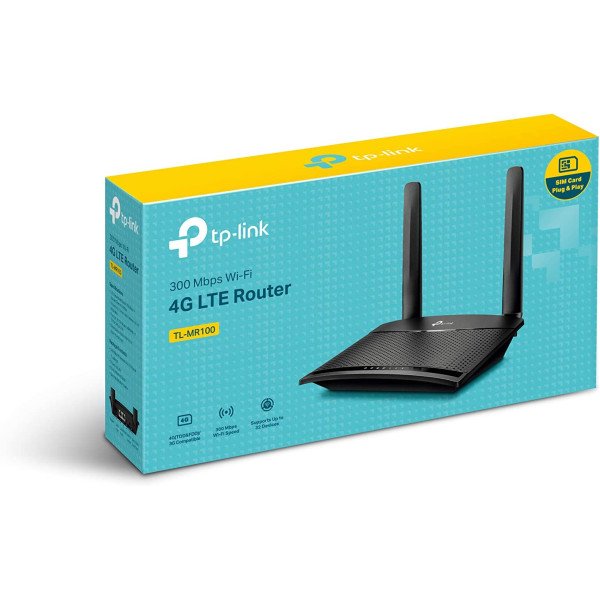 TP-Link TL-MR100 300 Mbps Wireless N 4G LTE Router