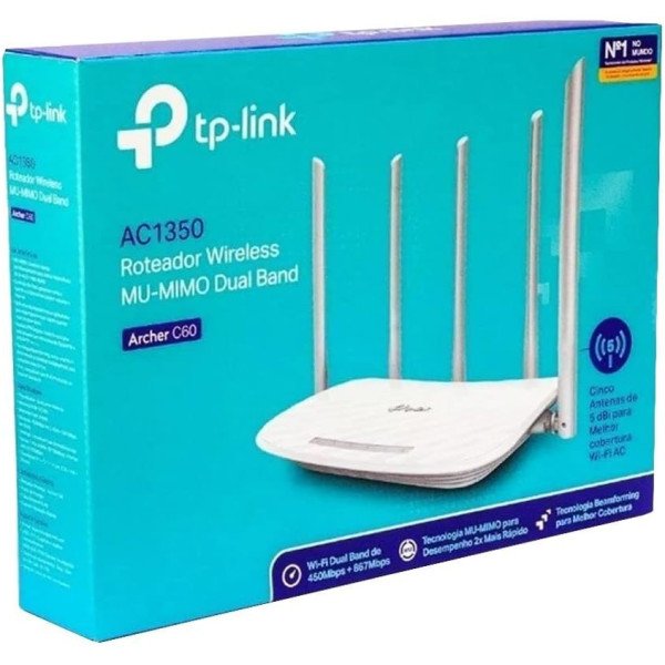 TP-Link Archer C60 AC1350 Wireless Dual Band Router