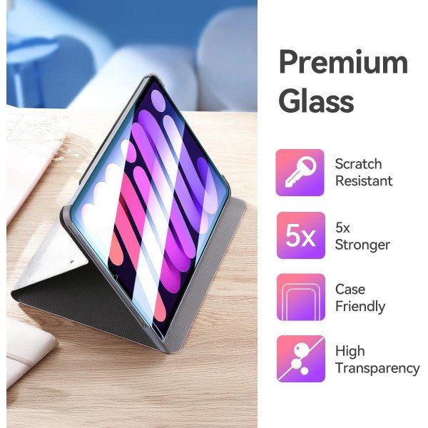 T Tersely Screen Protector for iPad Mini 6th/7th Generation - 2 Pack