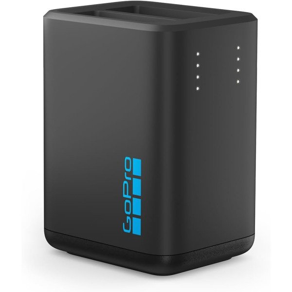 GoPro Dual-Battery Charger + 2 Enduro Batteries for HERO13