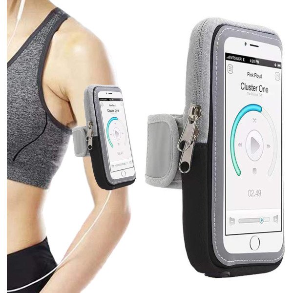 Running Armband Phone Holder with Touchscreen Support