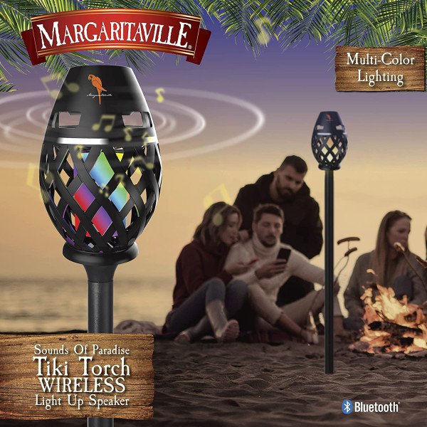 Margaritaville Tiki Torch Bluetooth Speaker