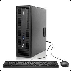 HP EliteDesk 800 G2 Desktop, Intel Core i7, 4GB DDR4 RAM, 500GB HDD - Refurbished