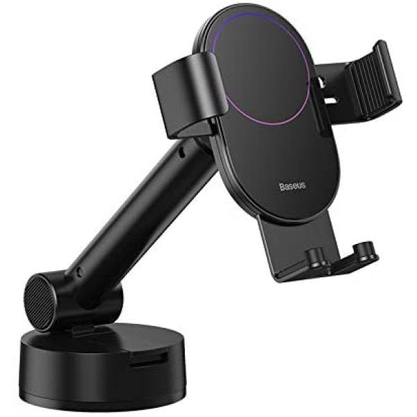 Baseus Simplism gravity car mount holder with suction base Black