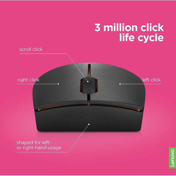 Lenovo 300 Wireless Compact Mouse