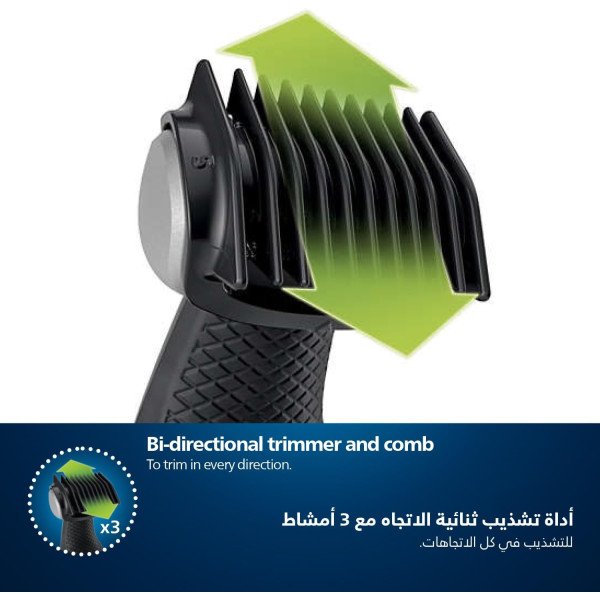 Philips Bodygroom Series 5000 Showerproof groin and body Trimmer