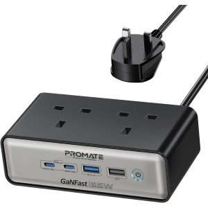 Promate PowerBrix2-GaN65 65W Charging Station