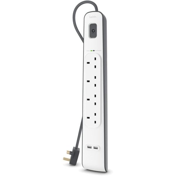 Belkin 2.4 Amp USB Charger 4-outlet Surge Protection Strip