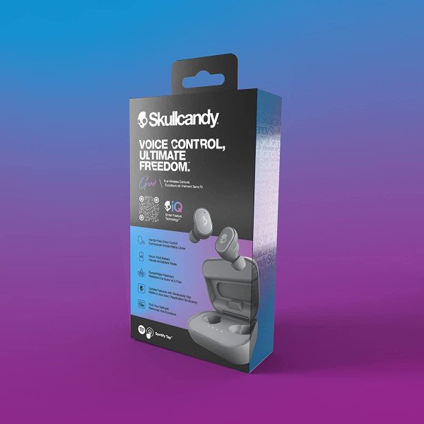 Skullcandy Grind True Wireless In-Ear Earbuds - Chill Grey 