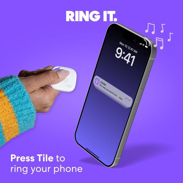 Tile by Life360 Mate Bluetooth Tracker - 1 Pack
