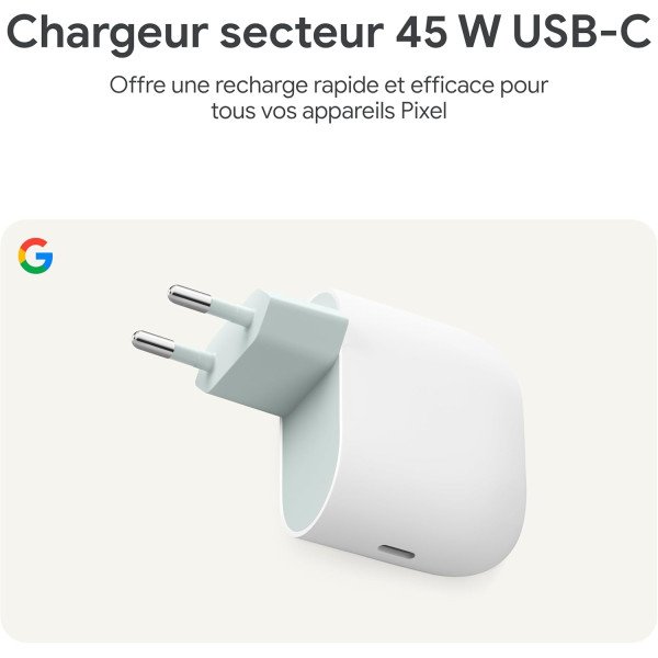 Google 45W USB-C Power Charger