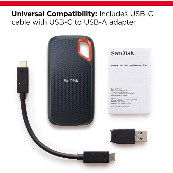 SanDisk Extreme Portable SSD 1TB