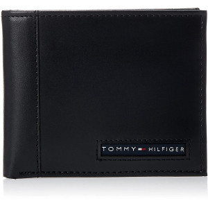 Tommy Hilfiger Cambridge Billfold Passcase Leather Wallet