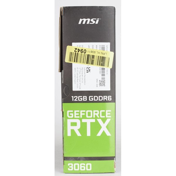 MSI Gaming GeForce RTX 3060 12GB Graphics Card