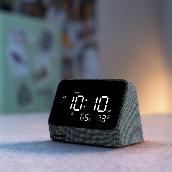 Lenovo Smart Clock Essential 4" Smart Display with Alexa 