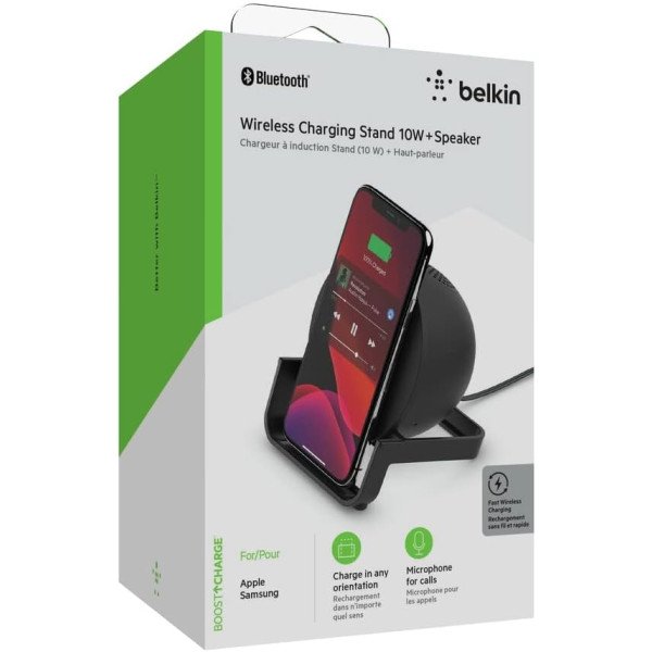 Belkin Bluetooth Speaker + 10W Wireless Charger
