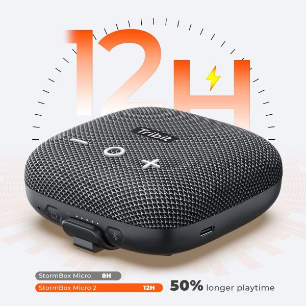 Tribit StormBox Micro 2 Portable Bluetooth Speaker