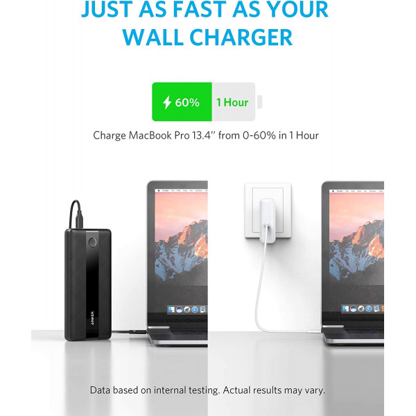 Anker PowerCore III 19K (19,200mAh ) 60W Portable Laptop Charger with PD