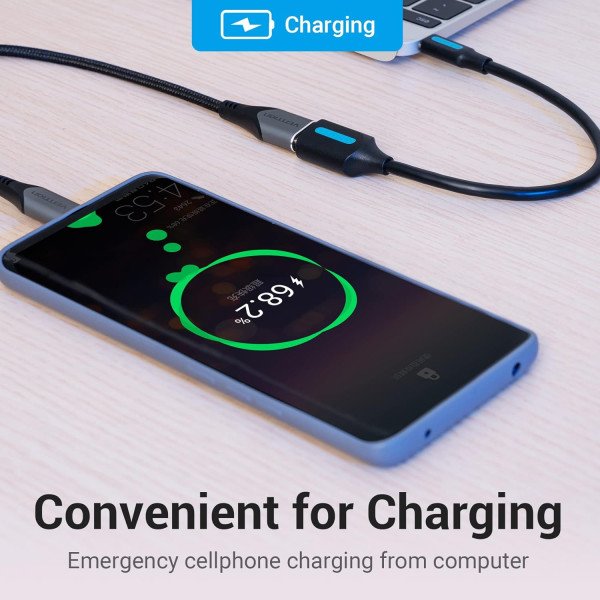 VENTION USB-C 3.1 Male to USB-A Female OTG Cable
