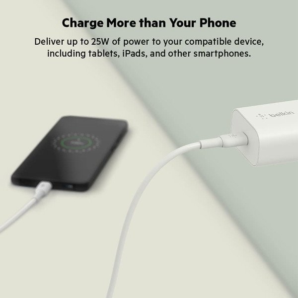 Belkin BoostCharge 25W USB-C Wall Charger with PPS