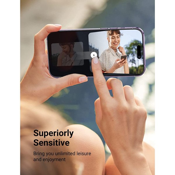 UGREEN 2 Pack iPhone 14 Pro Max Screen Protector