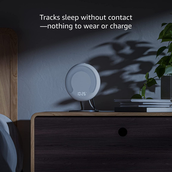 Amazon Halo Rise - Bedside Sleep Tracker with Wake-up Light and Smart Alarm 