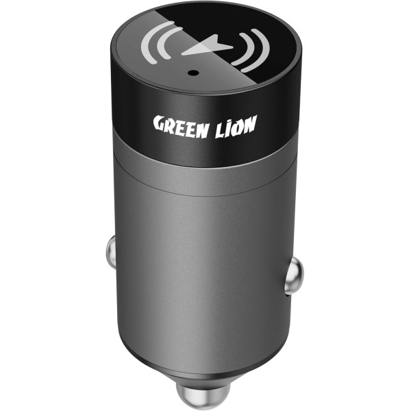 Green Lion Tracker Dual Port Car Charger 30W