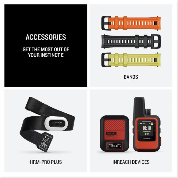 Garmin Instinct E Rugged GPS Smartwatch 45mm