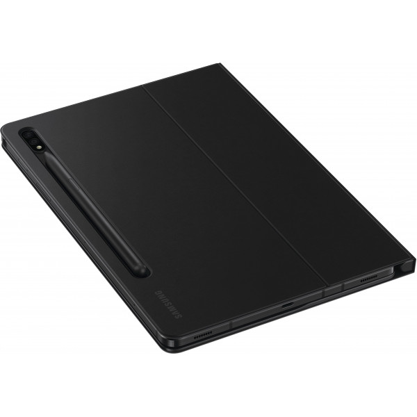 Samsung Galaxy Tab S8, Tab S7 Slim Book Cover Keyboard - Mystic Black