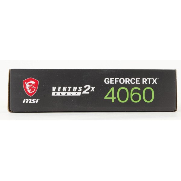 MSI GeForce RTX 4060 VENTUS 2X BLACK 8GB Graphics Card
