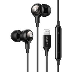 UGREEN Lightning iPhone Earphones with Mic and Volume Button