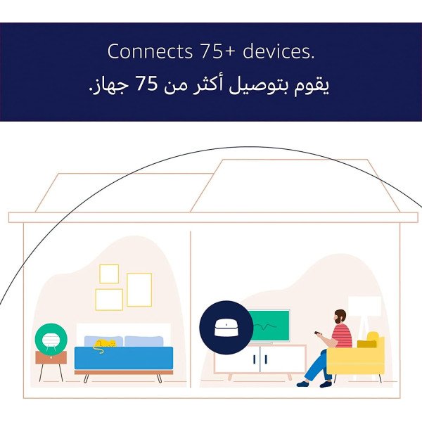 Amazon eero 6 AX1800 Dual-Band Mesh Wi-Fi 6 System (3-pack)