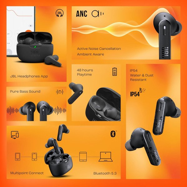 JBL Tune 245 NC True wireless Noise Cancelling Earbuds