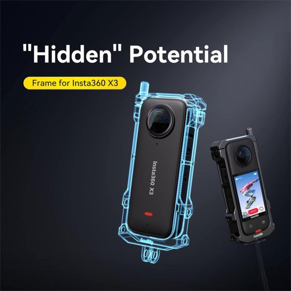 SmallRig Aluminum Frame Cage for Insta360 X3