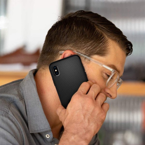 Spigen Liquid Air Cover Case for iPhone XS Max - Matte Black