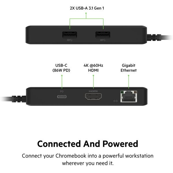 Belkin Connect USB-C 5 in 1 Multiport Hub Adapter