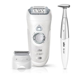 Braun Epilator Silk-épil 7-7561 Cordless Facial Hair Removal for Women