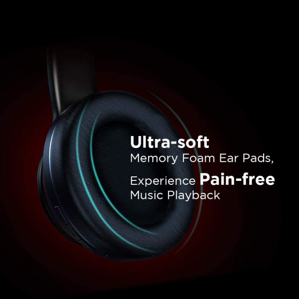 Lenovo HD200 Bluetooth Headphones with Microphone - Black
