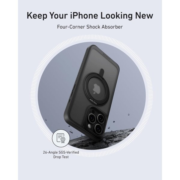Anker MagGo Magnetic Case with Stand for iPhone 16 Pro