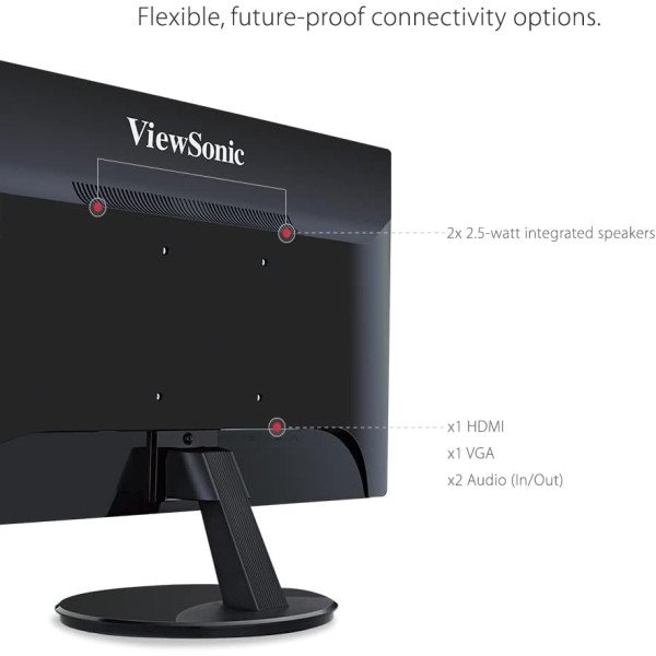 ViewSonic VA2259-SMH 22 Inch IPS Full HD Monitor - Refurbished