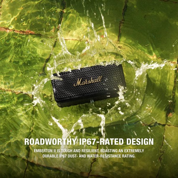 Marshall Emberton II Portable Bluetooth Speaker 