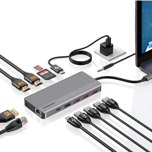 Powerology 13 In 1 USB-C Hub