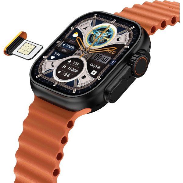 Green Lion 4G Ultra Android Smart Watch with SIM Slot