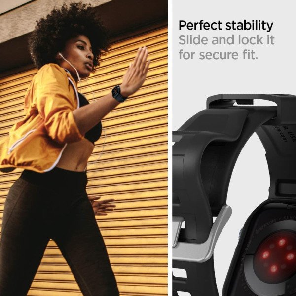 Spigen Rugged Armor Pro Case for Apple Watch Series (45mm/44mm)