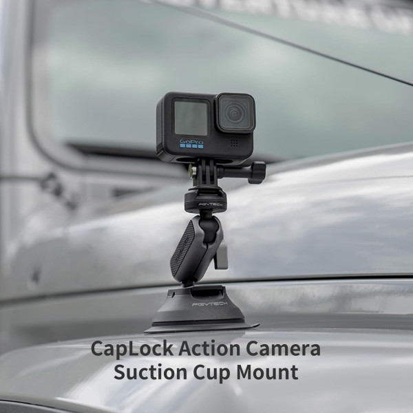 PGYTECH CapLock Action Camera Suction Cup Mount
