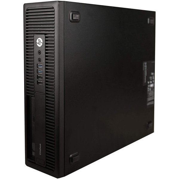 HP EliteDesk 705 G2 Small Form Factor PC, AMD A8 , 4GB DDR3, 500GB - Refurbished