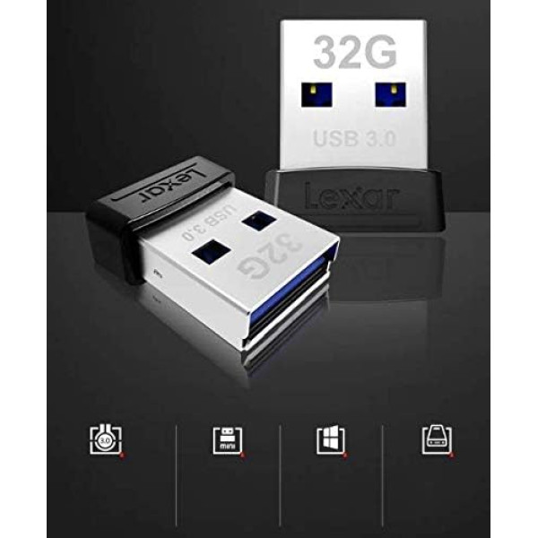 Lexar JumpDrive S47 USB 3.1 Gen 1 128GB Flash Drive 