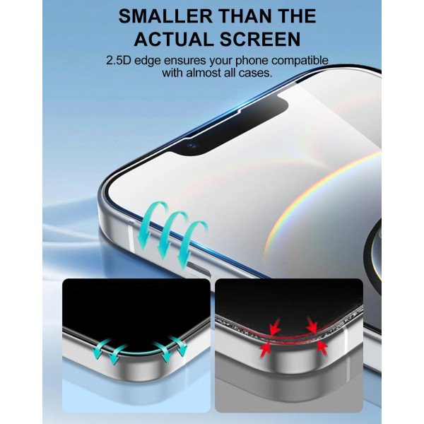 T Tersely Screen Protector for iPhone 16e 4-Pack