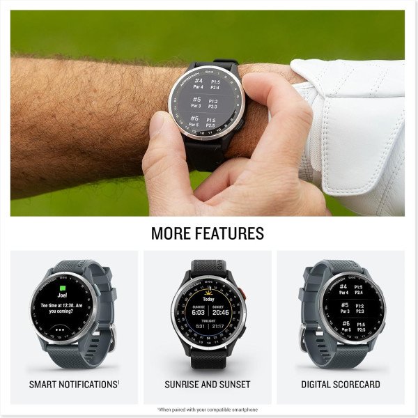 Garmin Approach S50 Advanced Golf GPS Smartwatch